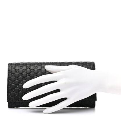 Gucci Soft Microguccissima Continental Wallet Black 2 of 7
