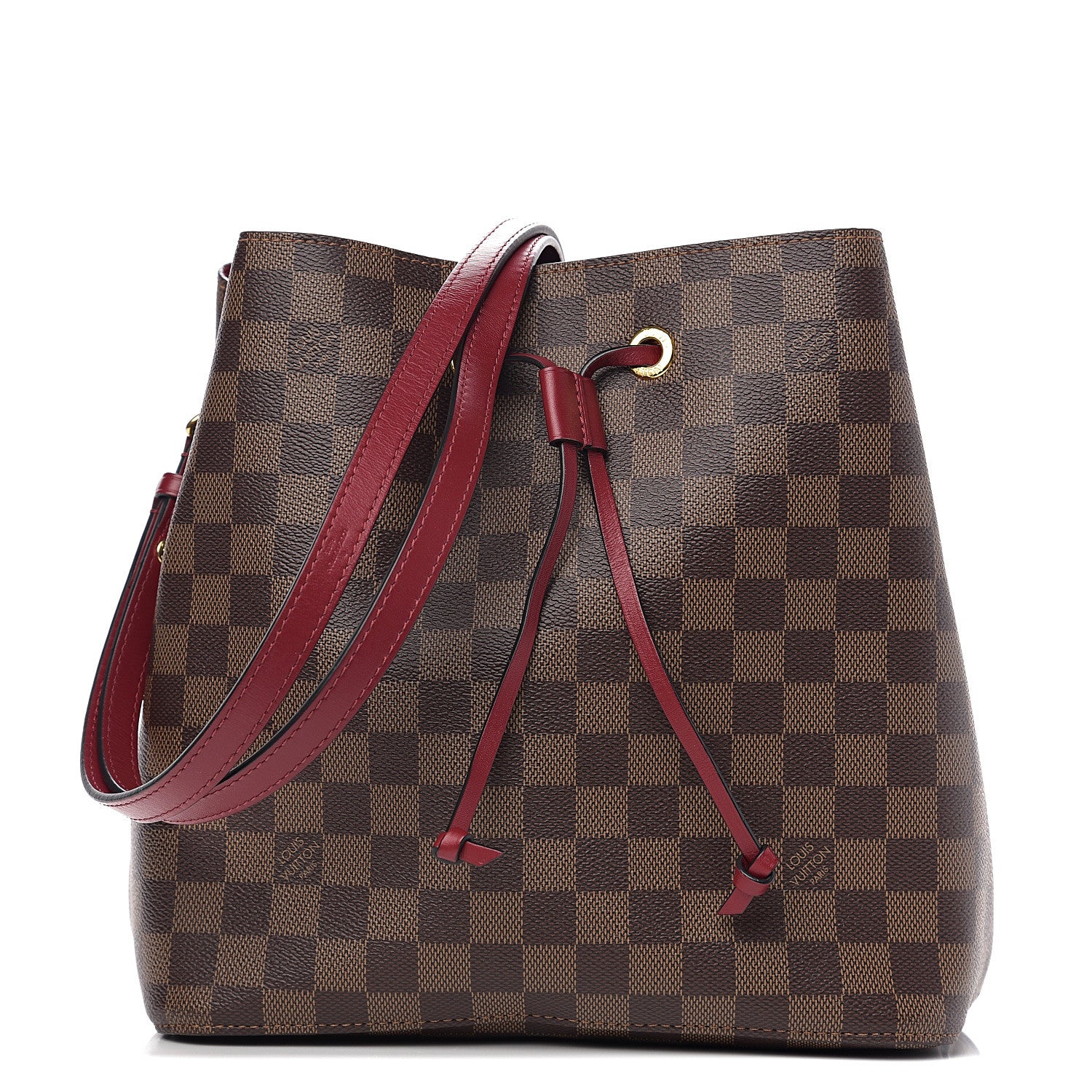 Louis Vuitton Damier Ebene Neonoe MM Cherry Berry 1 of 8