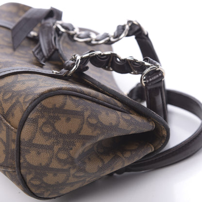 Christian Dior Monogram Romantique Trotter Bag Brown 13 of 16