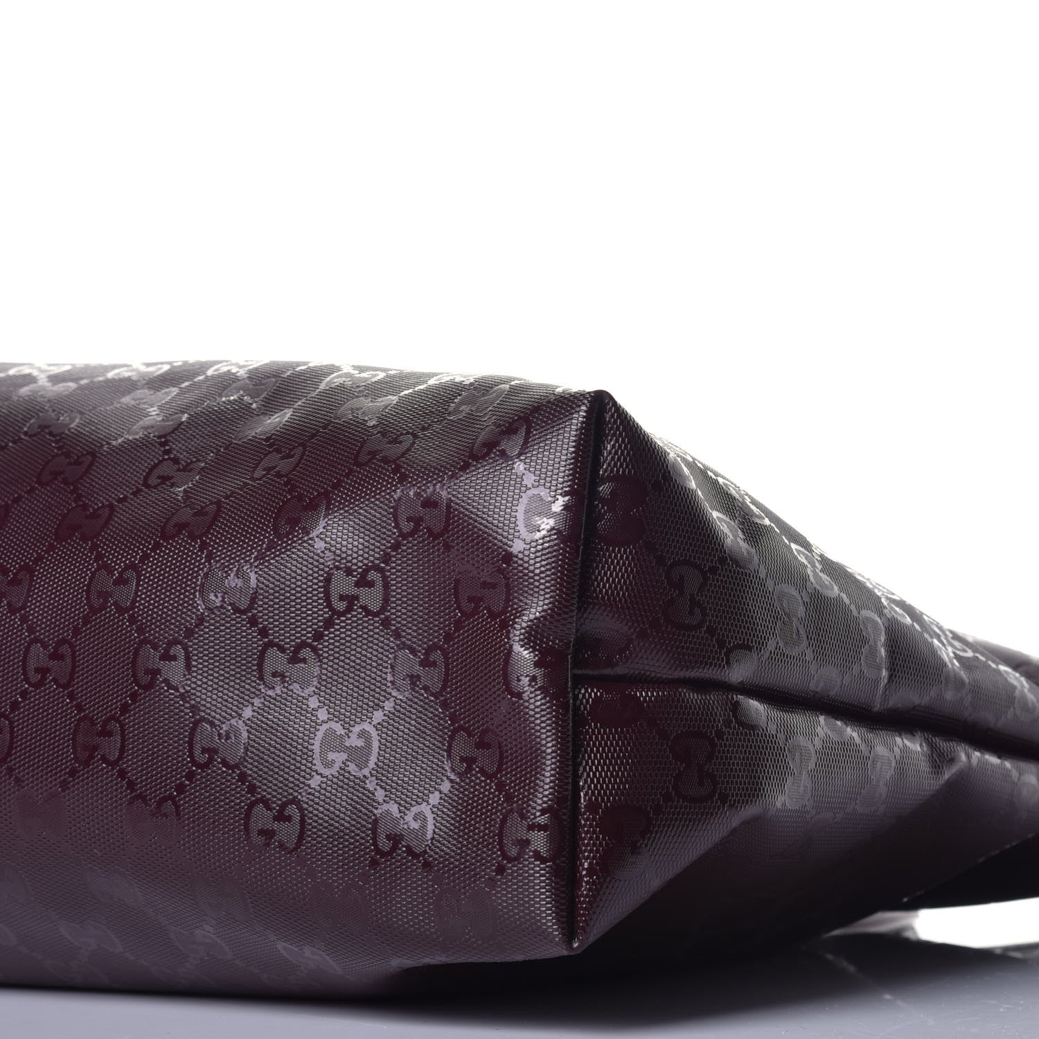 Gucci Imprime Monogram Medium Zippered Tote Bordeaux 9 of 10