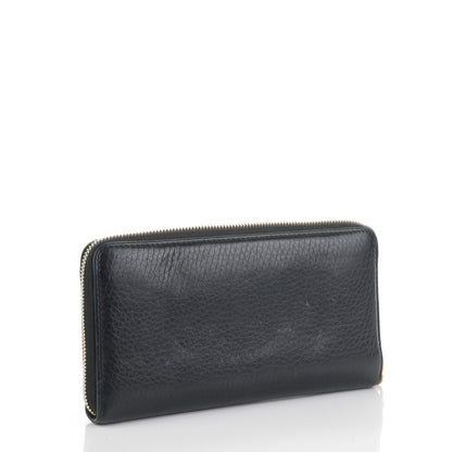 Gucci Calfskin Soho Zip Around Wallet Black 3 of 7