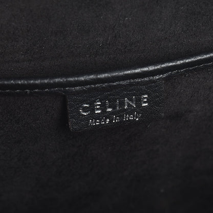 Celine Drummed Calfskin Nano Luggage Black 7 of 8