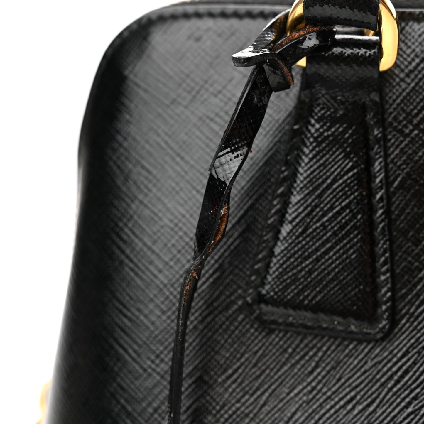 Saffiano Vernice Small Promenade Tote Black