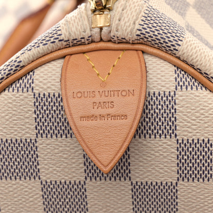 Louis Vuitton Damier Azur Speedy 35 6 of 11