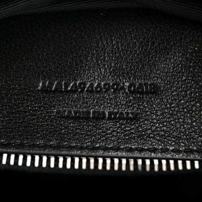 Saint Laurent Calfskin Y Quilted Monogram Small Loulou Chain Satchel Black 7 of 10