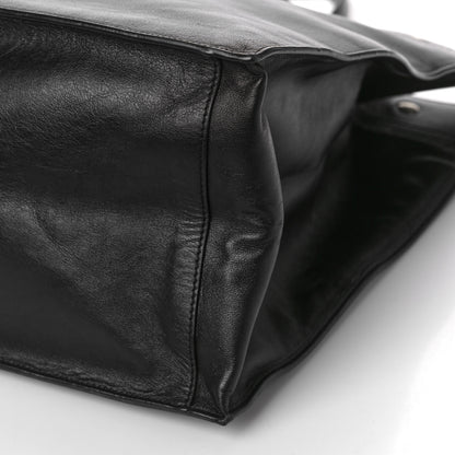 Saint Laurent Vitello Large Rive Gauche Tote Black 8 of 8