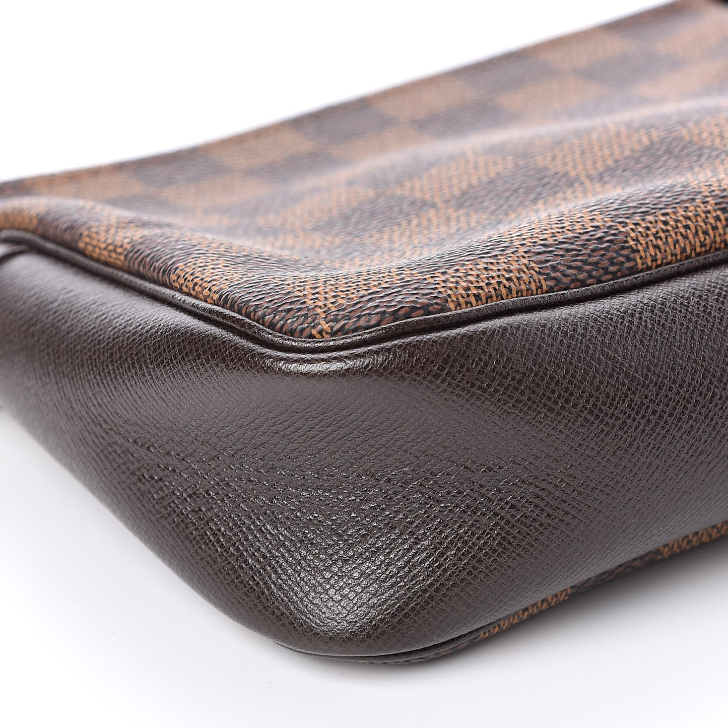 Damier Ebene Trousse Make Up Bag Pochette