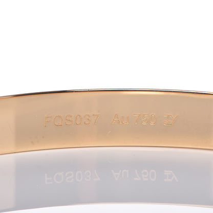 Cartier 18K Yellow Gold LOVE Bracelet 19 6 of 8