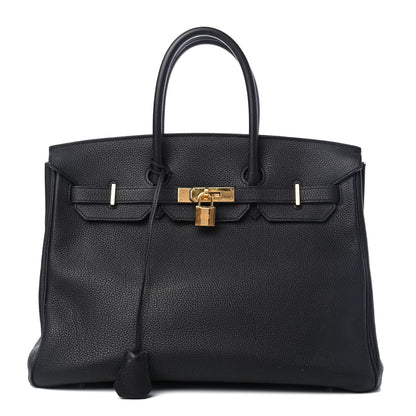 Hermes Togo Birkin 35 Black 1 of 10
