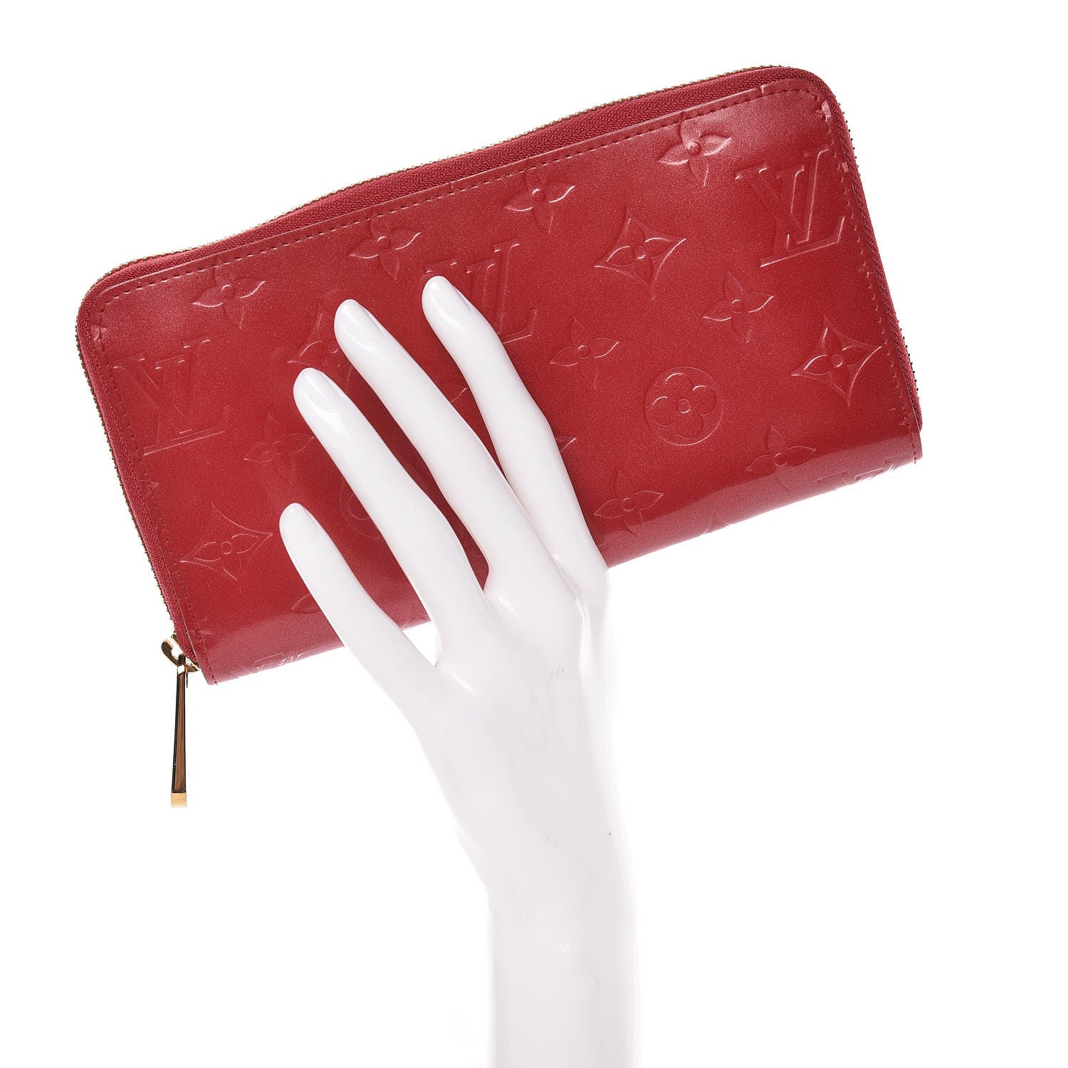 Louis Vuitton Vernis Zippy Wallet Pomme D'Amour 2 of 11