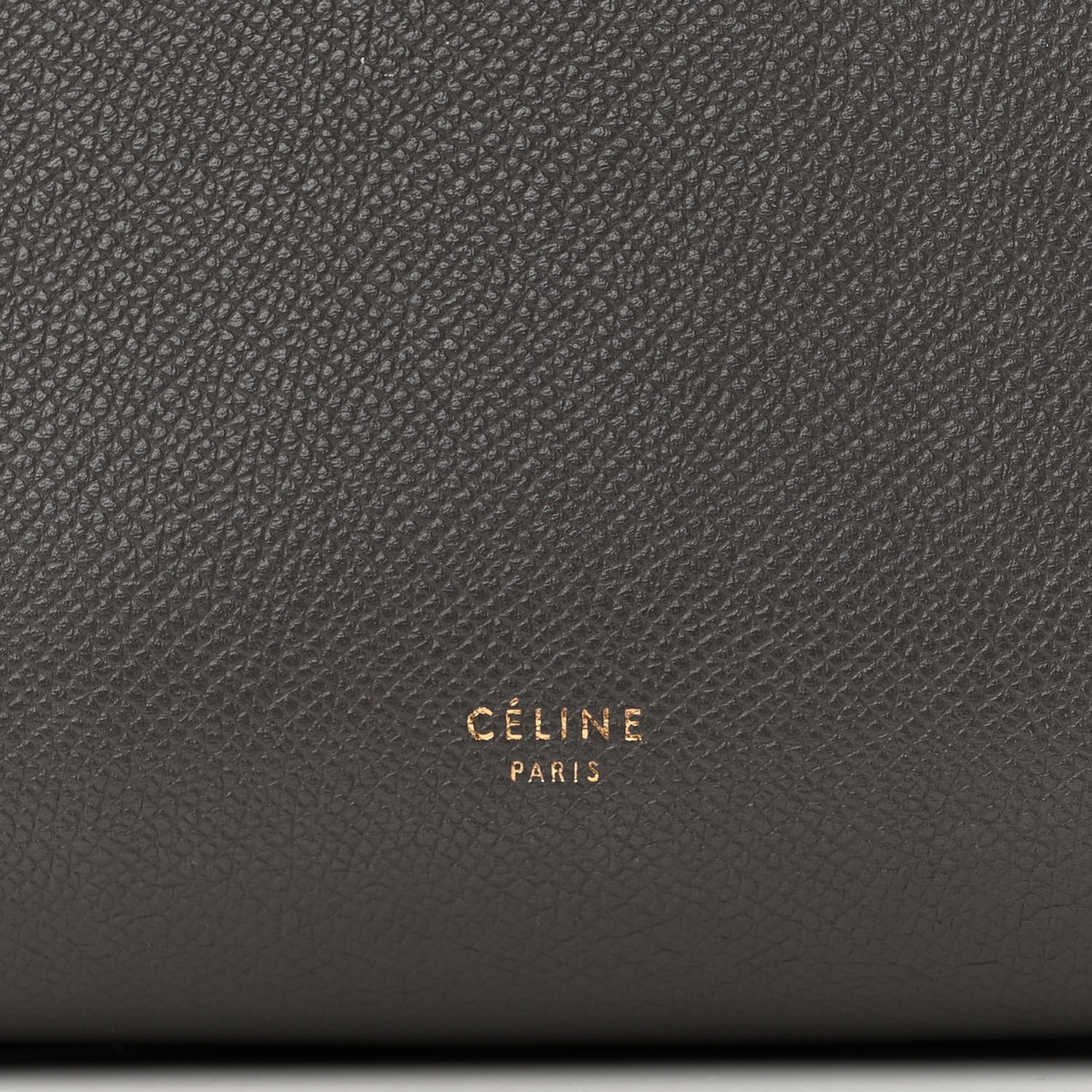 Celine Grained Calfskin Mini Belt Bag Grey 6 of 11