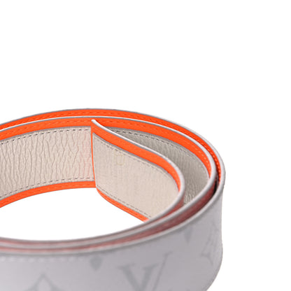Louis Vuitton Calfskin Monogram 40mm LV Circle Reversible Belt 95 38 Antarctica 5 of 5
