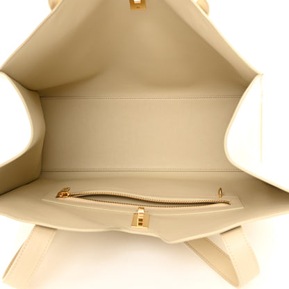 Celine Smooth Calfskin Cabas 16 Bag Limestone 5 of 12