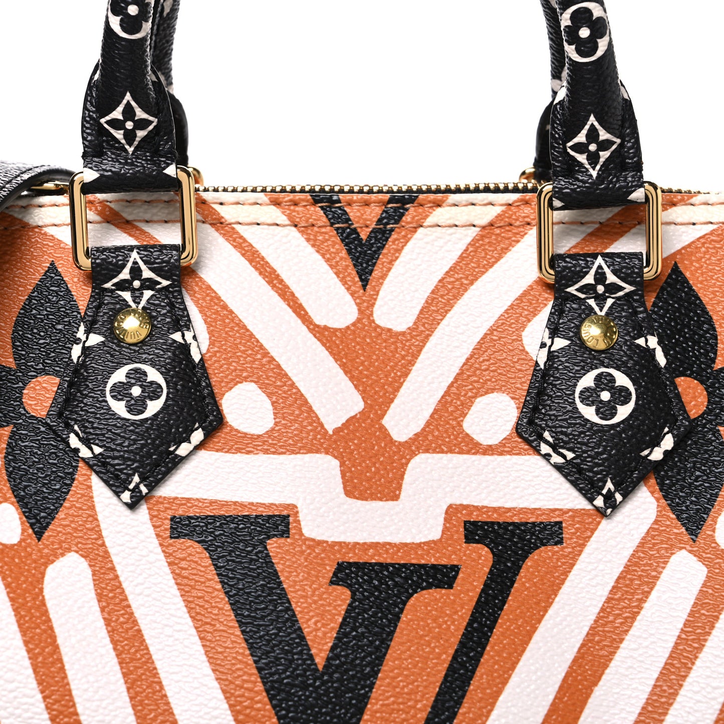 Monogram Giant Crafty Speedy Bandouliere 25 Creme Caramel