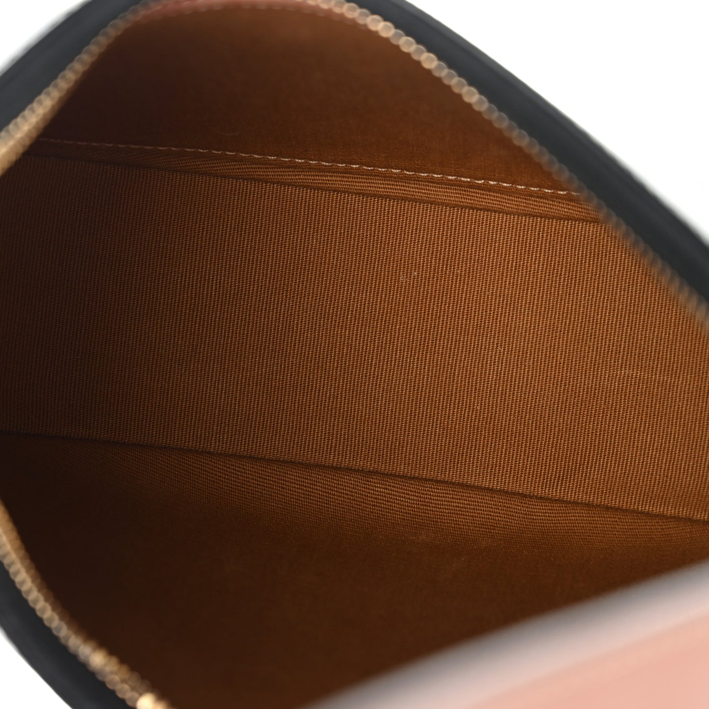 Triomphe Canvas Calfskin Ava Shoulder Bag Tan