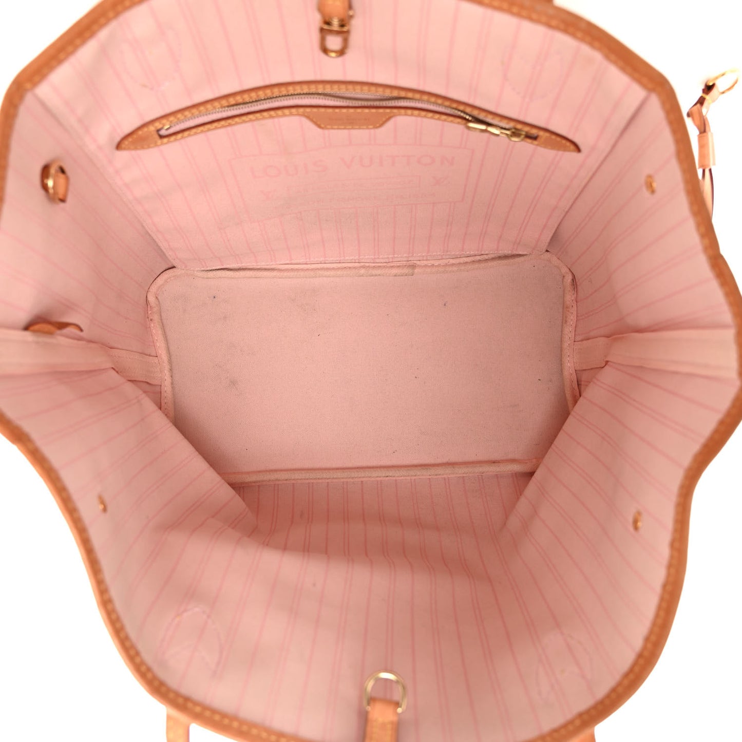 Damier Azur Neo Neverfull MM Rose Ballerine