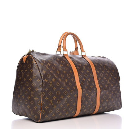Louis Vuitton Monogram Keepall 55 3 of 15