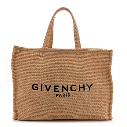 Givenchy Raffia Large G Shopping Tote Natural 1 of 10