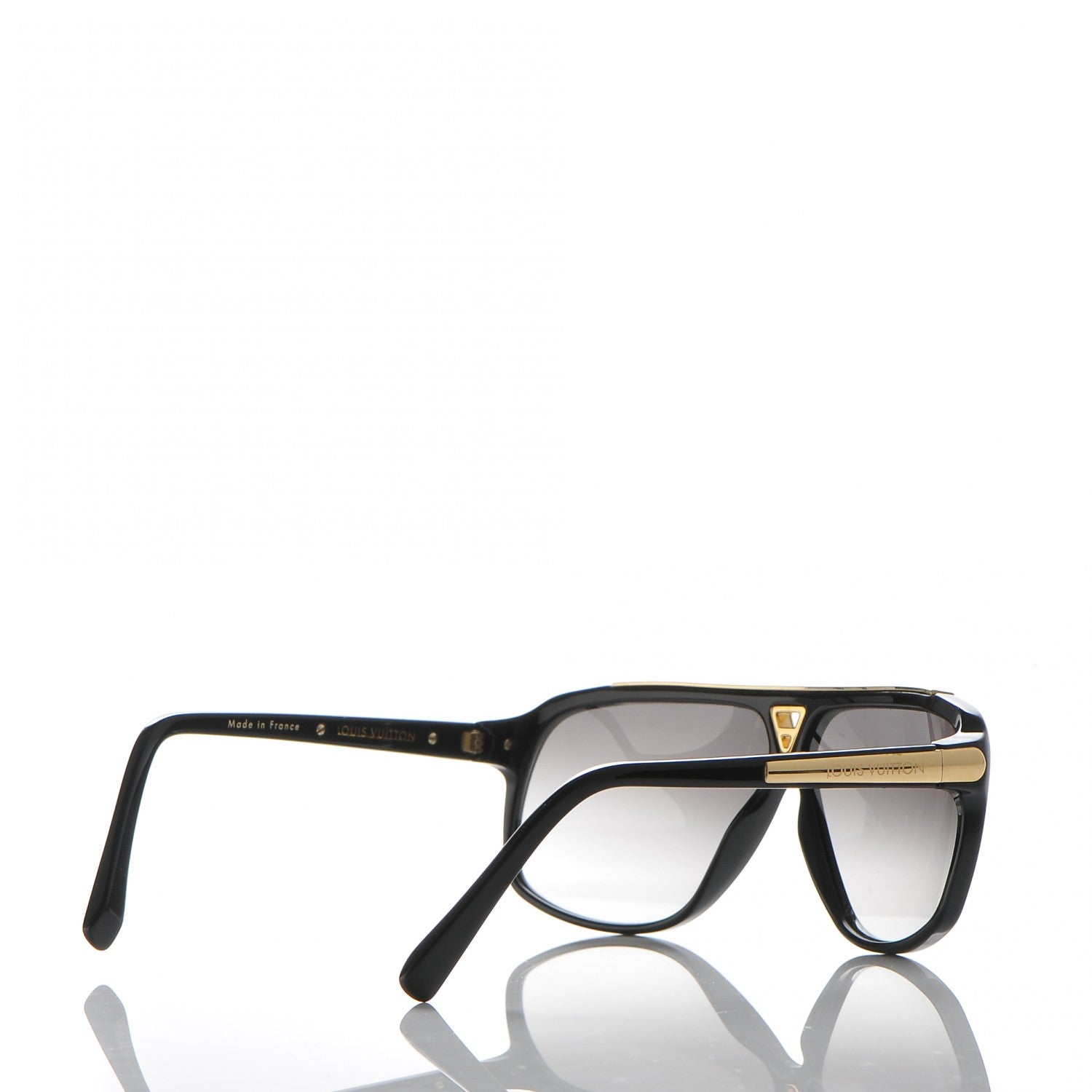 Louis Vuitton Acetate Evidence Sunglasses Z0350W Black 4 of 8