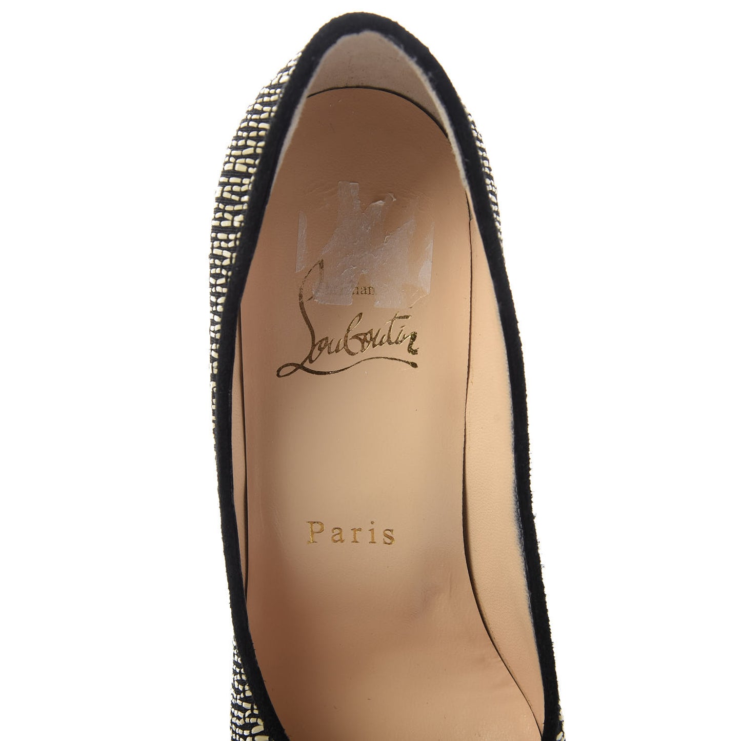 Straw Fabric New You 85 Pumps 35 Panama Bambou