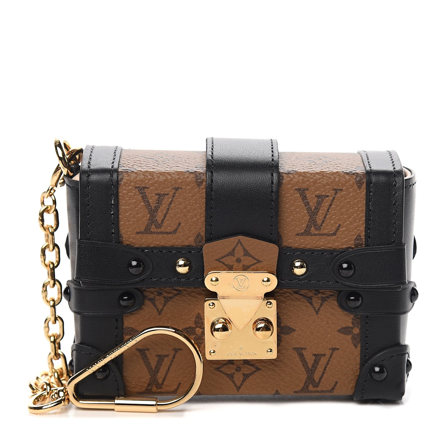 Reverse Monogram Essential Trunk Black
