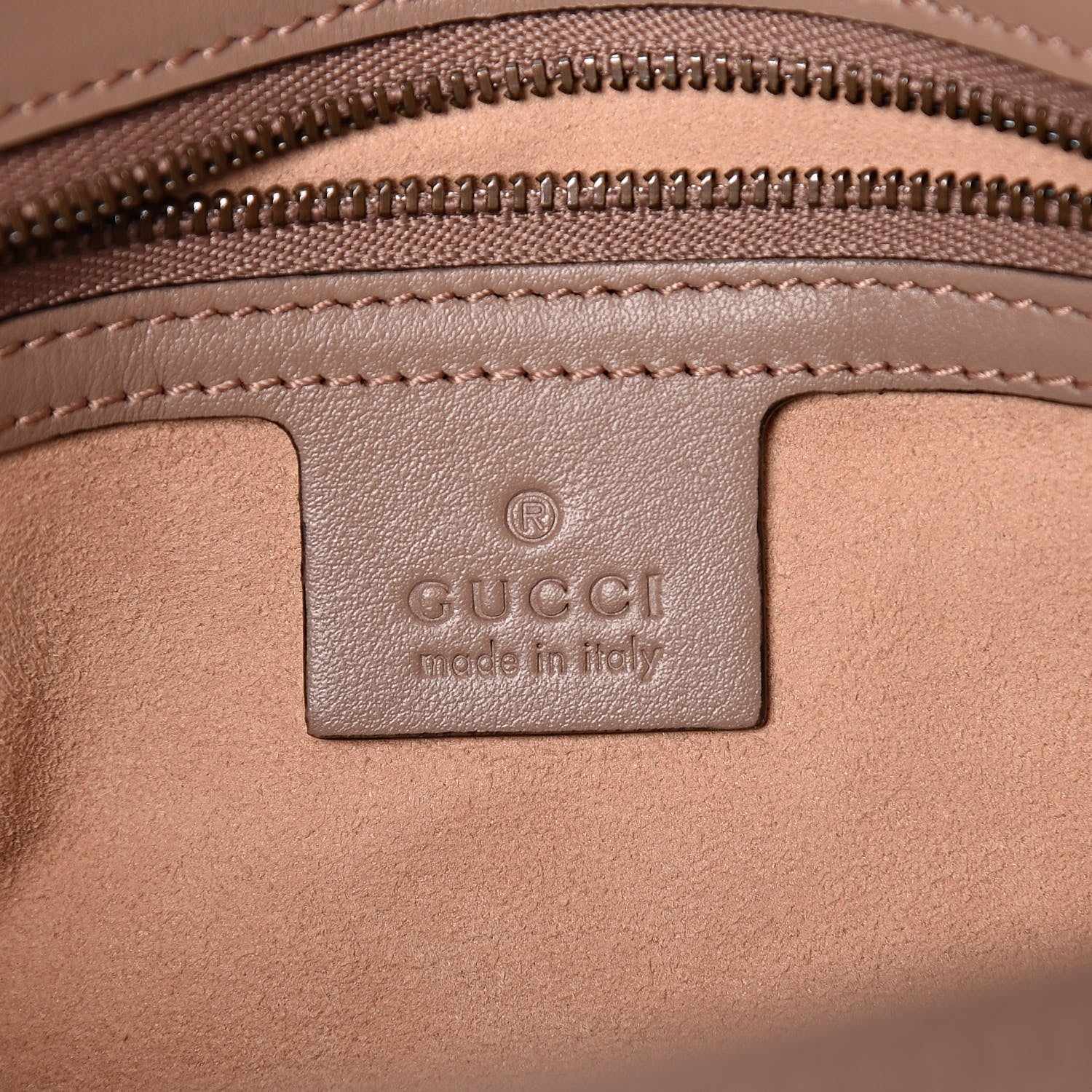Gucci Calfskin Matelasse Medium GG Marmont Shoulder Bag Porcelain Rose 6 of 9