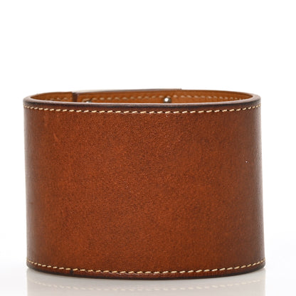 Hermes Barenia Kelly Extreme Dog Bracelet S Fauve 3 of 5