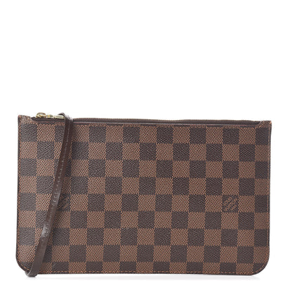 Louis Vuitton Damier Ebene Neverfull MM GM Pochette 1 of 8