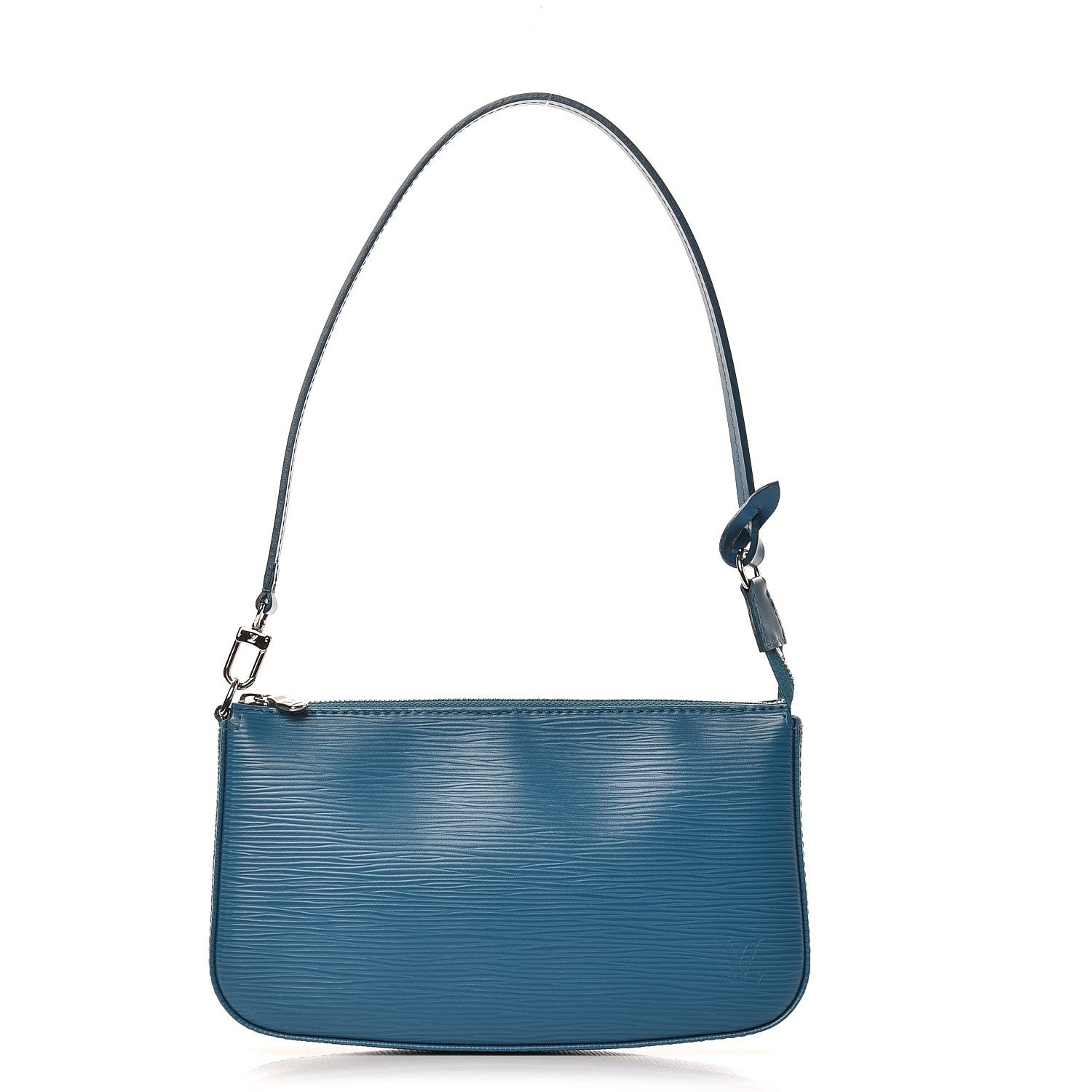 Louis Vuitton Epi Pochette Accessories NM Cyan 1 of 7
