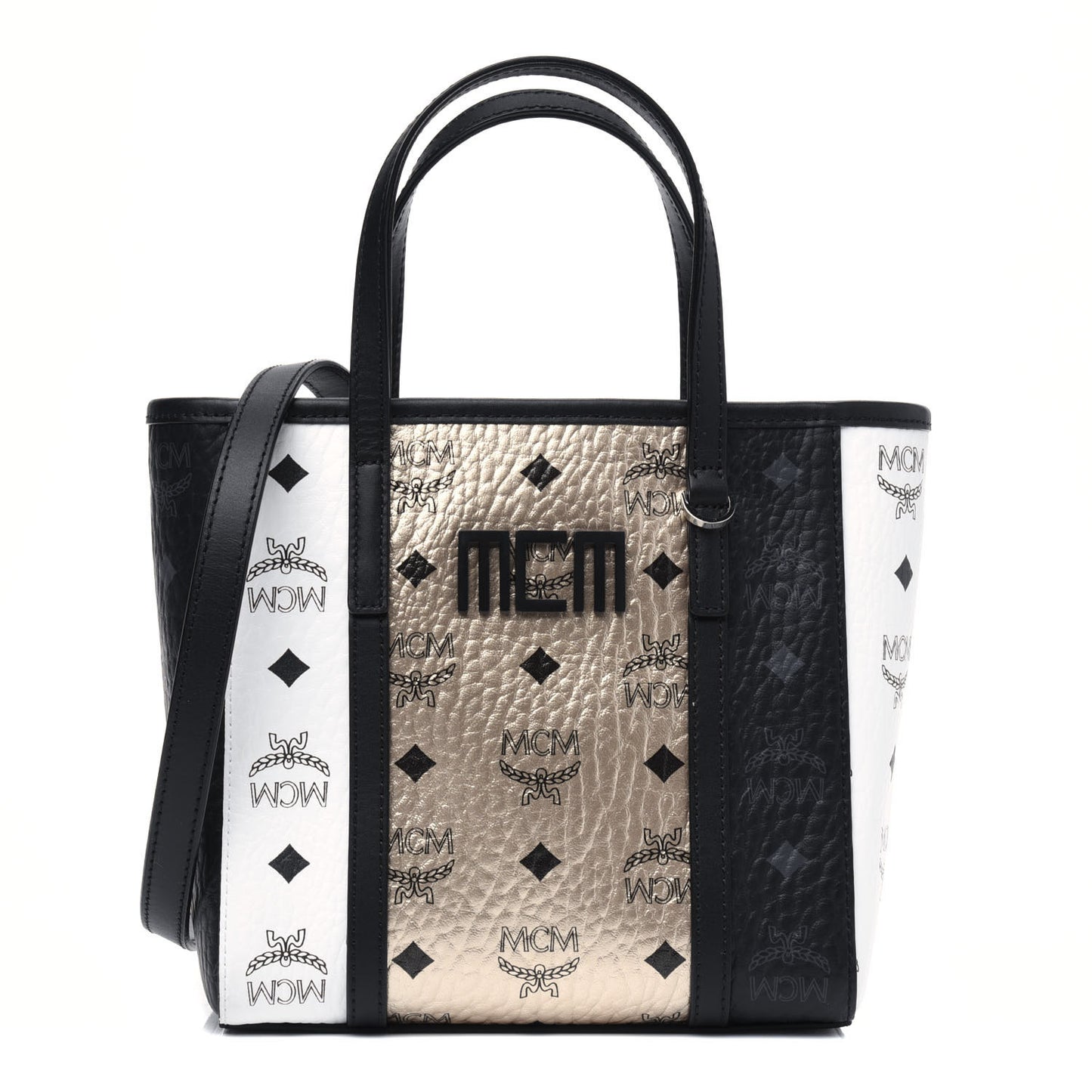 Visetos Mix Toni Mini Shopper Tote Berlin Gold