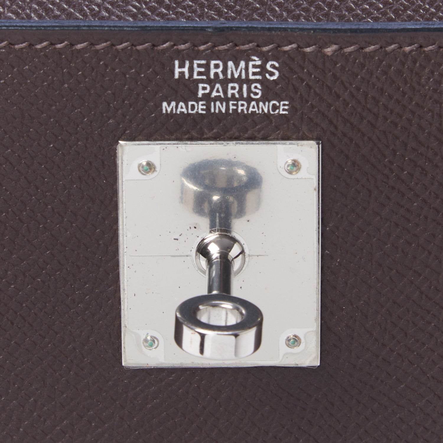 Hermes Epsom Kelly Sellier 32 Chocolate 23 of 33