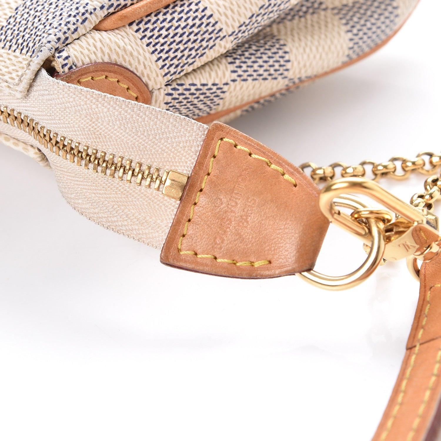 Louis Vuitton Damier Azur Eva Clutch 8 of 12
