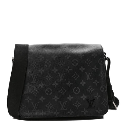Louis Vuitton Monogram Eclipse District PM Black 1 of 9