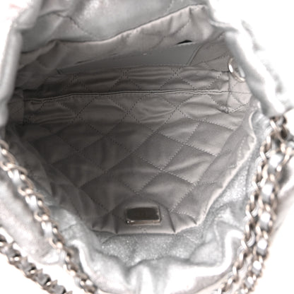 Chanel Metallic Lambskin Quilted Mini Chanel 22 Silvery 5 of 10