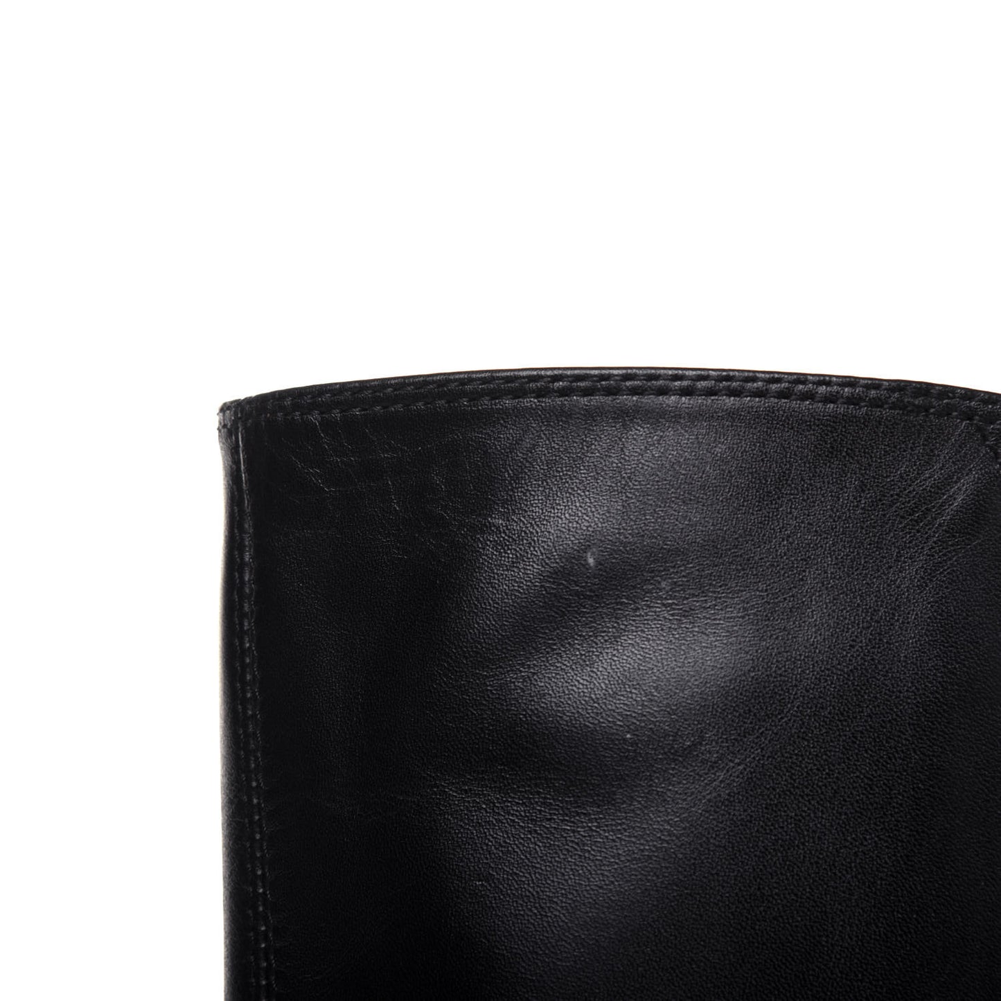 Calfskin Dionysus Elizabeth Knee High Boots 38 Black