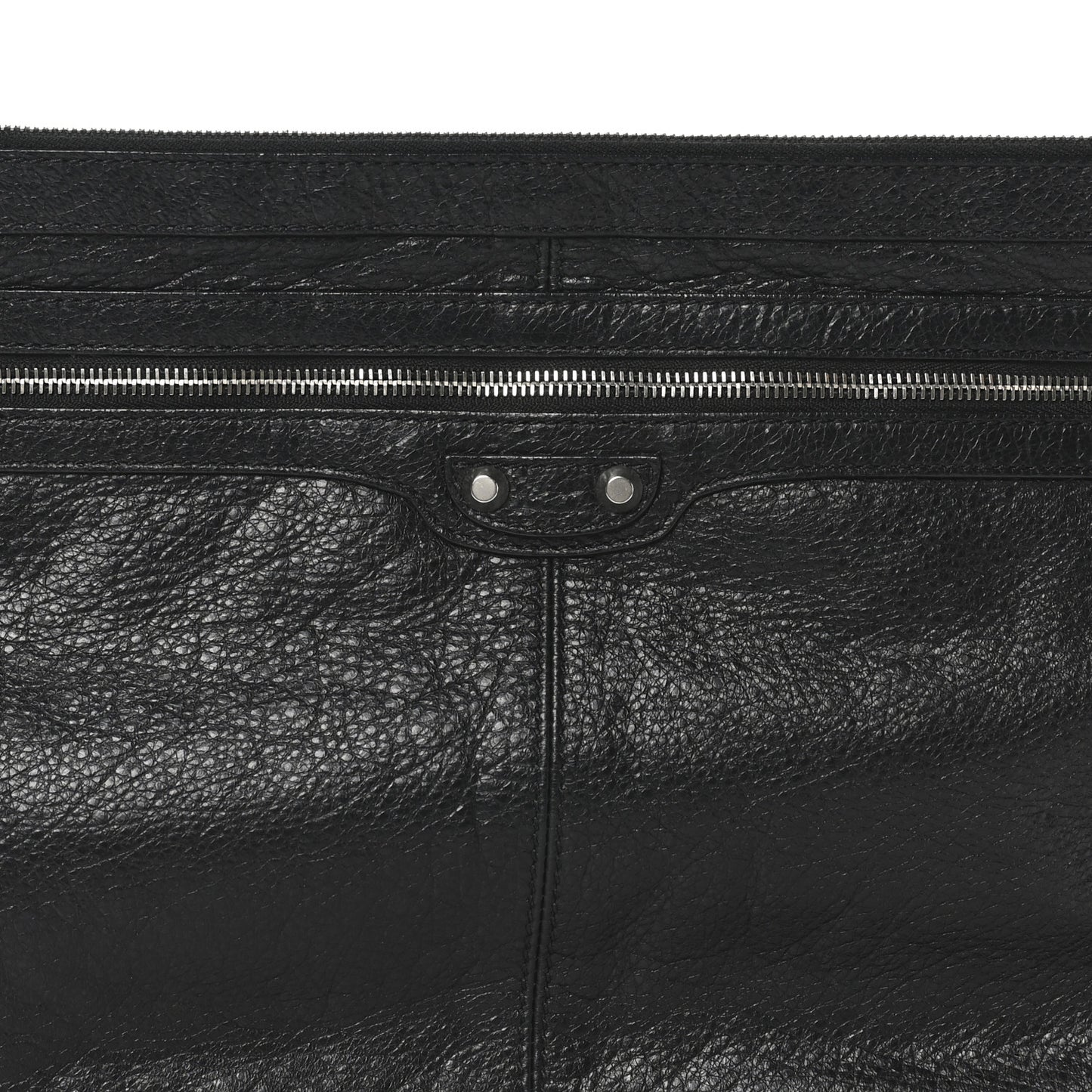 Agneau Arena Classic Hardware Large Clip Black