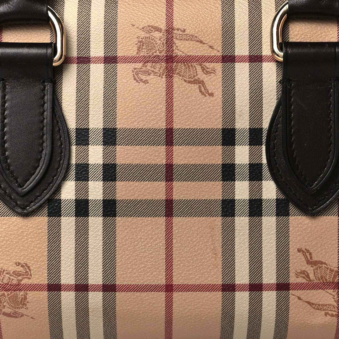 Haymarket Check Small Chester Bowling Bag Chocolate