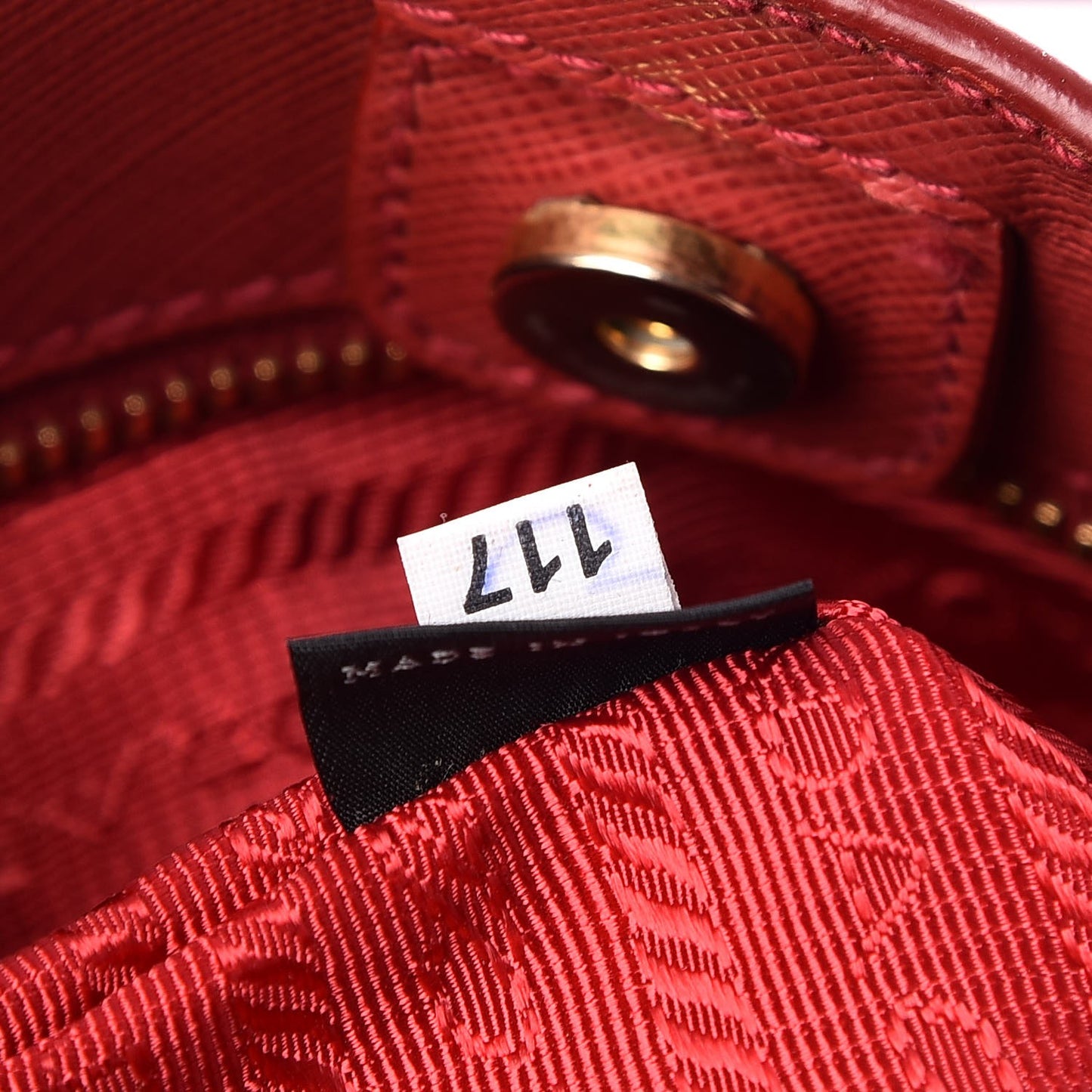 Saffiano Lux Large Tote Fuoco