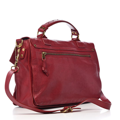 Proenza Schouler Lambskin Medium PS1 Satchel Chianti 3 of 12