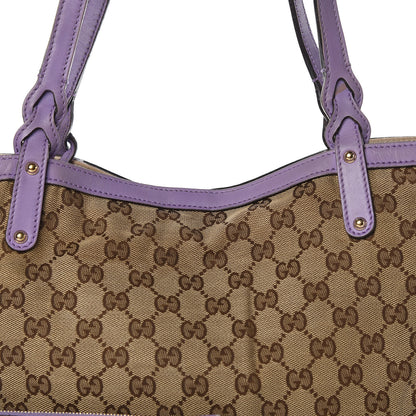 Gucci Monogram Medium Craft Tote Lilac 8 of 8