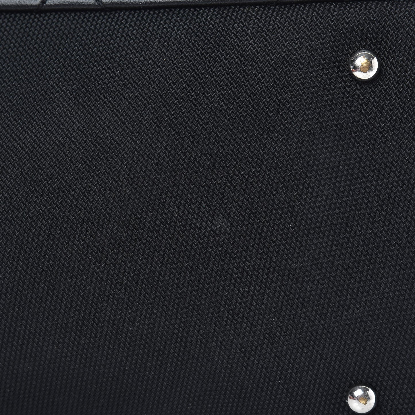 Coated Canvas Quilted Large Paris Biarritz Tote Black