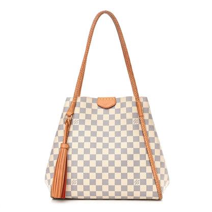 Louis Vuitton Damier Azur Propriano Rose Ballerine 1 of 12