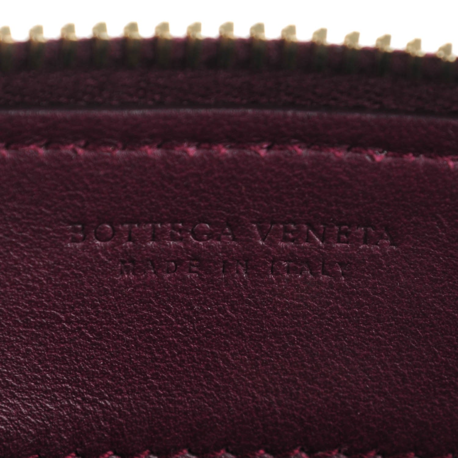 Bottega Veneta Nappa Intrecciato Zip Around Wallet Opera 10 of 17