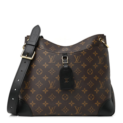 Louis Vuitton Monogram Odeon MM Black 1 of 9