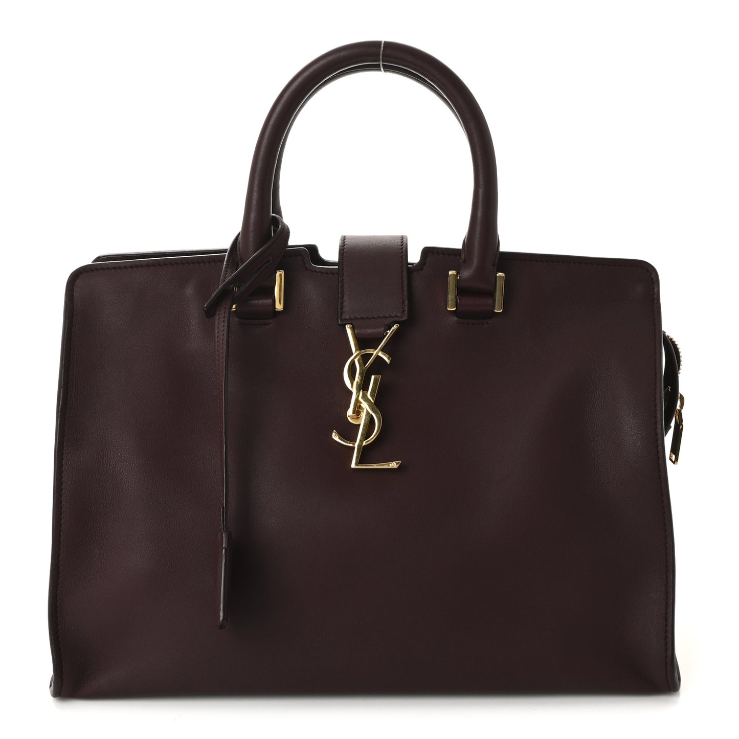 Smooth Calfskin Small Monogram Cabas Rouge Legion