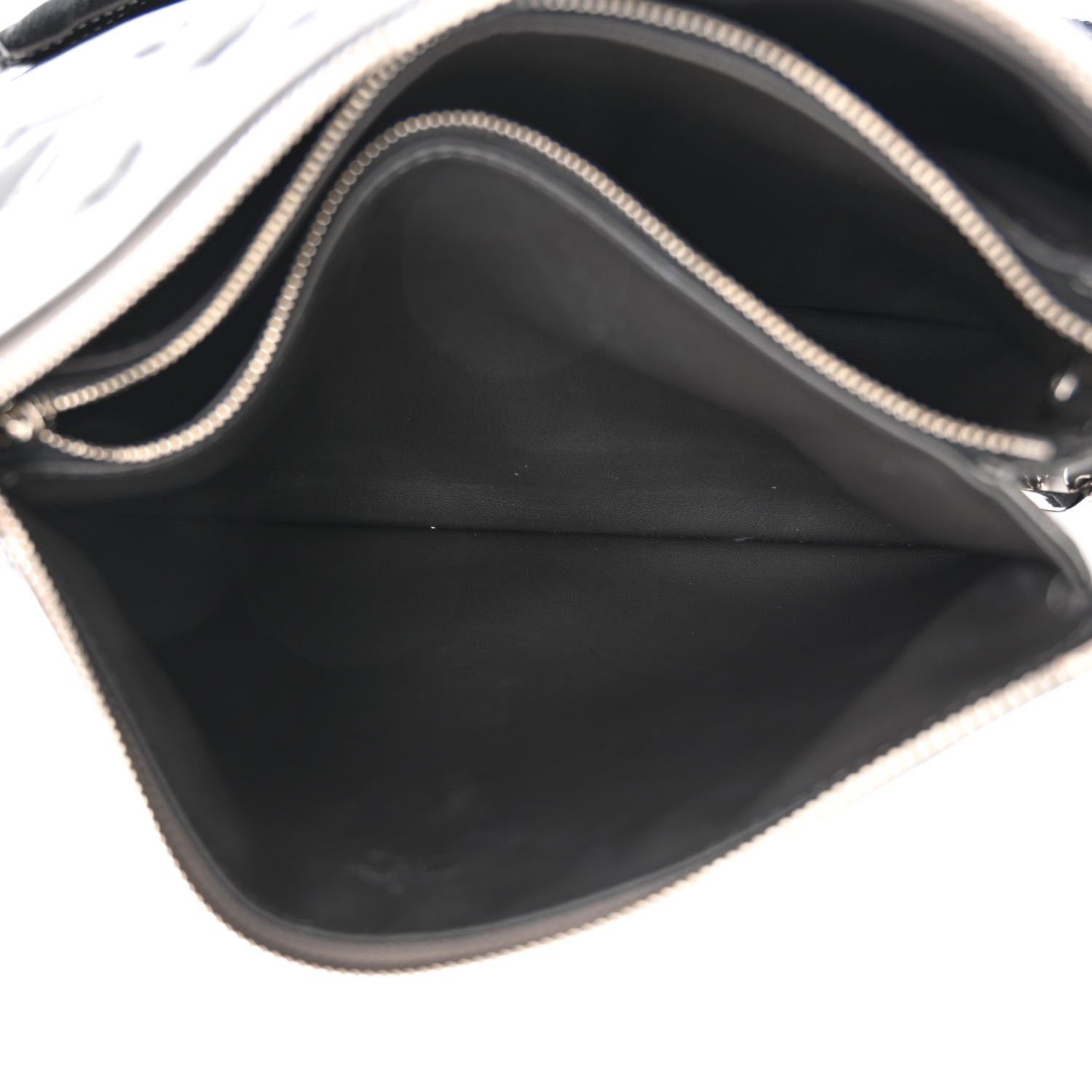 Louis Vuitton Lambskin Embossed Monogram Coussin PM Anthracite 6 of 11