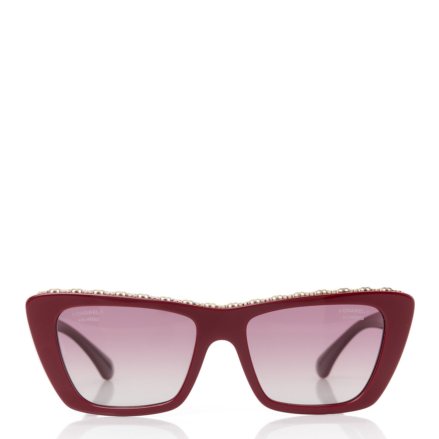 Acetate Butterfly Sunglasses 5540 Red