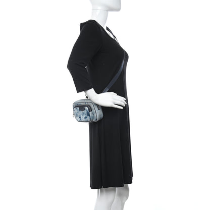 Louis Vuitton Hickory Stripes Denim Monogram Watercolor Outdoor Pouch Blue 2 of 9