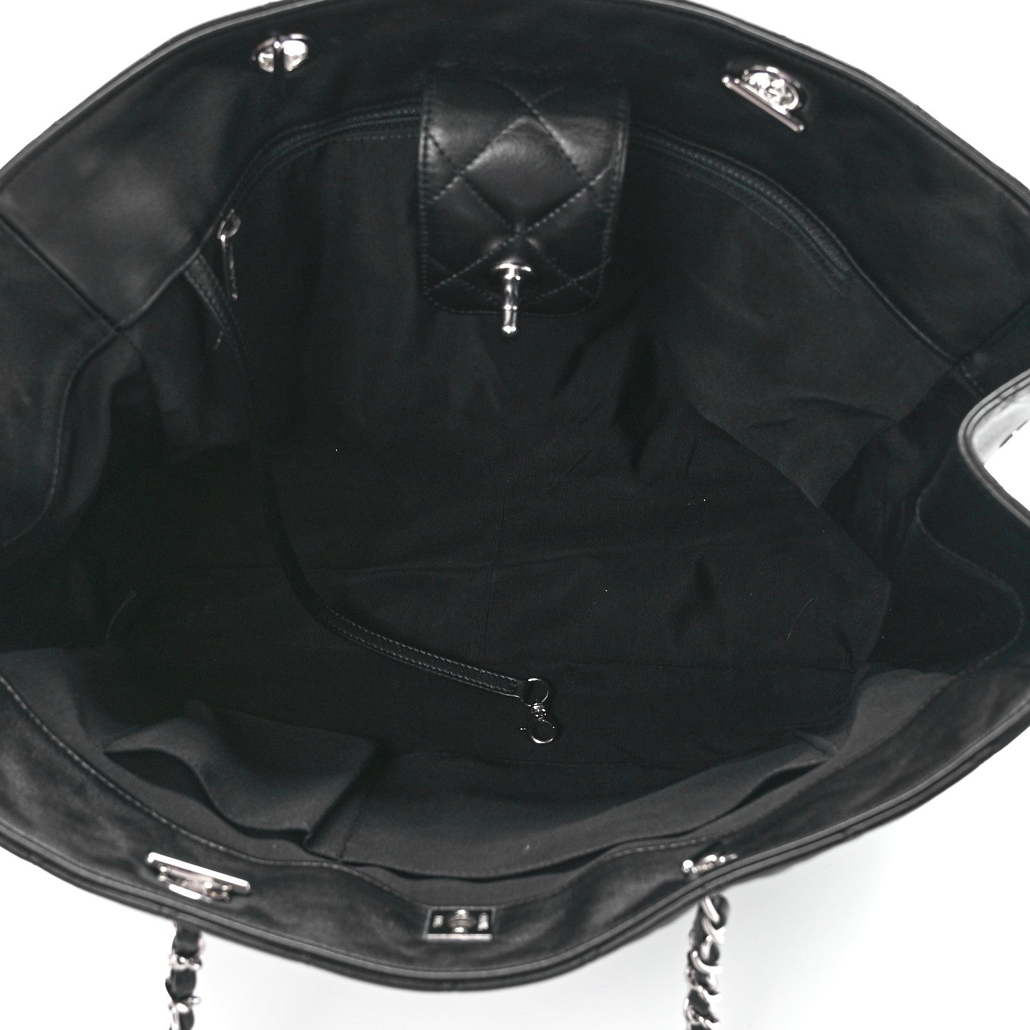 Chanel Calfskin Quilted Timeless Tote Black 5 of 12
