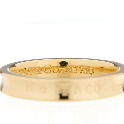 Tiffany 18K Yellow Gold Narrow 1837 Ring 58 8.5 7 of 7